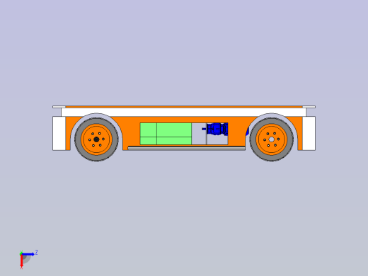 重载5t AGV小车