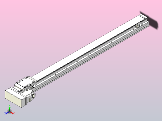 滚珠丝杠直线轴内置导轨TPA-GCR-80-1610C-L950-ML-M40-N3