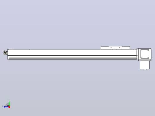 MCB10无尘皮带滑台[MCB10-L32-500-L-100W-C3]右视缩略图