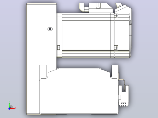 皮带直线轴半封闭可选导轨TPA-HNB-105D-90-L2650-RU-Y-P20-N3前视缩略图