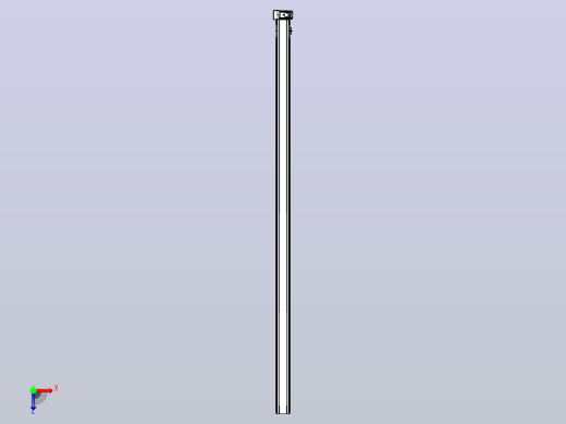 皮带直线轴半封闭可选导轨TPA-HNB-105D-90-L2650-RU-Y-P20-N3俯视缩略图