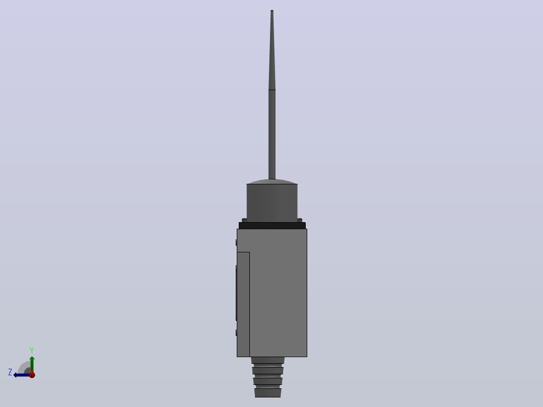 HL-5300[HL-5300]欧姆龙接近开关，微动开关，光电传感器右视图
