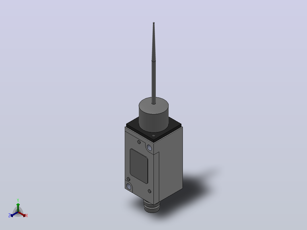 HL-5300[HL-5300]欧姆龙接近开关，微动开关，光电传感器正等轴测图