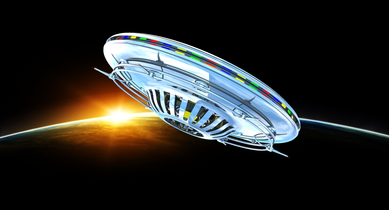 不明飞行物, 空间, 宇宙飞船