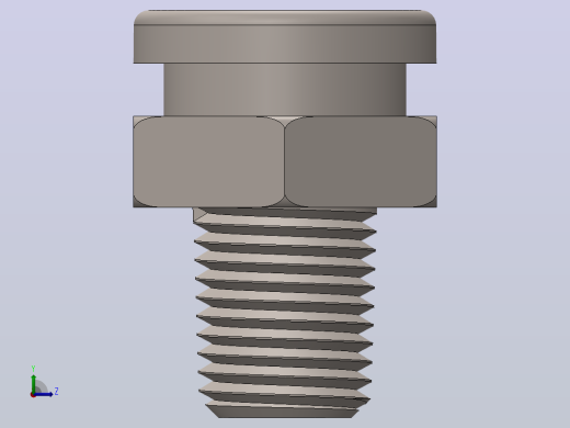 润滑脂接头 - 标准左视缩略图