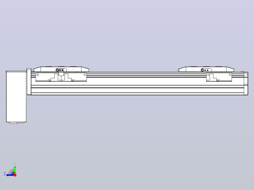皮带直线轴双滑块型TPA-GCBS-50-P42-L75-RP-M10-N3右视缩略图