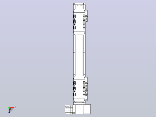 皮带直线轴双滑块型TPA-GCBS-50-P42-L75-RP-M10-N3俯视缩略图