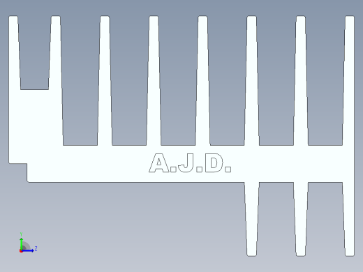 散热器“F”TO-247x1d 60左视缩略图