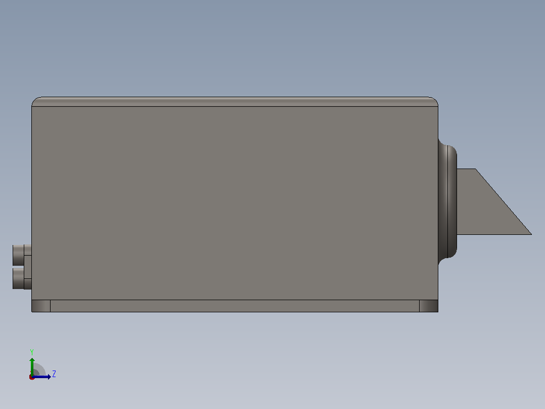 12V DC小型电动插销锁电磁锁左视图