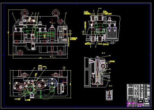 移动手柄的工艺工装设计缩略图