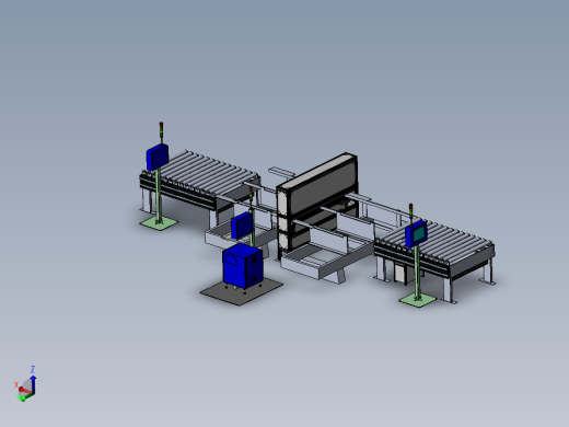 柳茂检测ccd检测机（sw18可编辑+工程图）