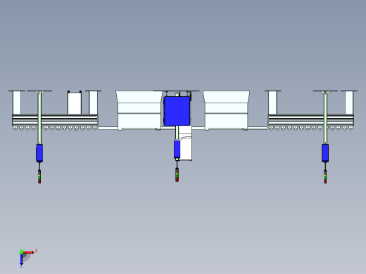柳茂检测ccd检测机（sw18可编辑+工程图）俯视缩略图
