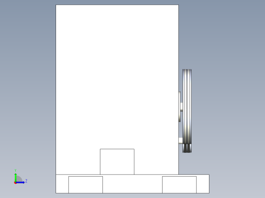 旋耕刀台架试验机左视缩略图