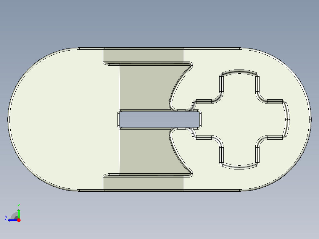 气缸电机-2854 Old Grey Technic Engine Crankshaft Centre右视图