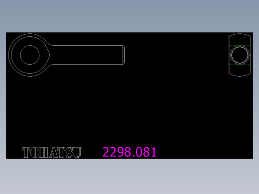 活節螺栓2298-2D多系列多零件图纸模型