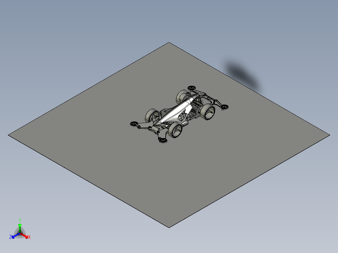 玩具赛车-4 STP STL