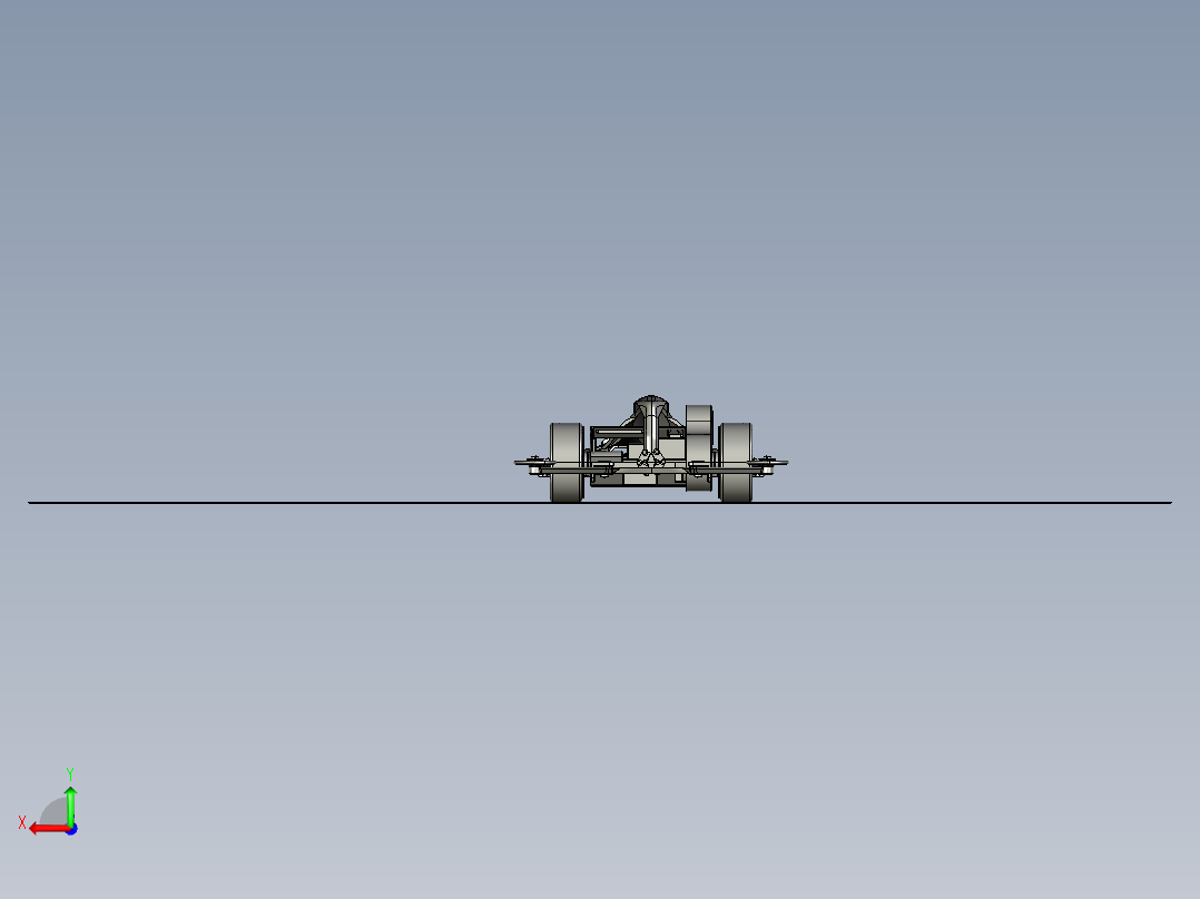 玩具赛车-4 STP STL后视图