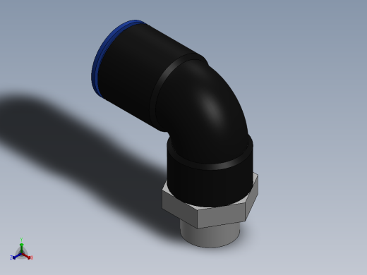 Ø12 x 1-4G COTOVELO 90° MACHO GIRAT. (C02471228)正等轴测缩略图