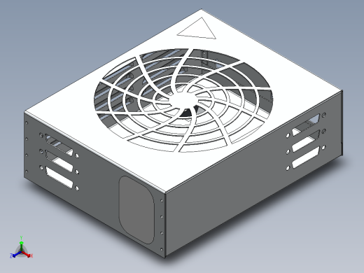 电箱 (1)正等轴测缩略图
