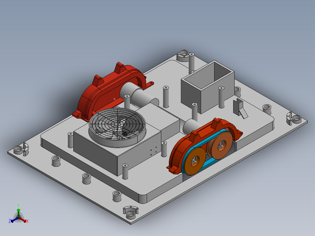 驱动结构+370+24.4.7+003正等轴测图