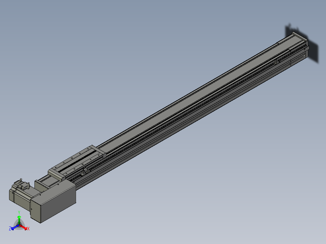 欧规系列-LB8-L75-S1050-BL-ZP75-C3主视图