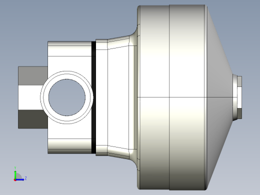 2DKMDCCP NO-DA 气动隔膜阀、常开型双作用，与男性的两端，用公制系列左视缩略图