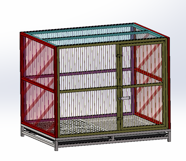 不锈钢狗笼808290