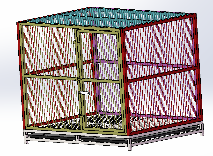 不锈钢狗笼808290
