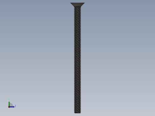 Screw_ISO_10642_M8x130_A2.SLDPRT左视缩略图