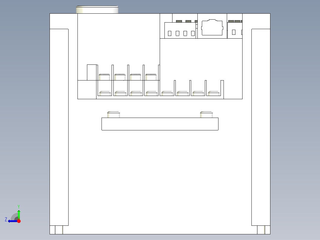 施耐德电气 ATV312HU22N4右视图