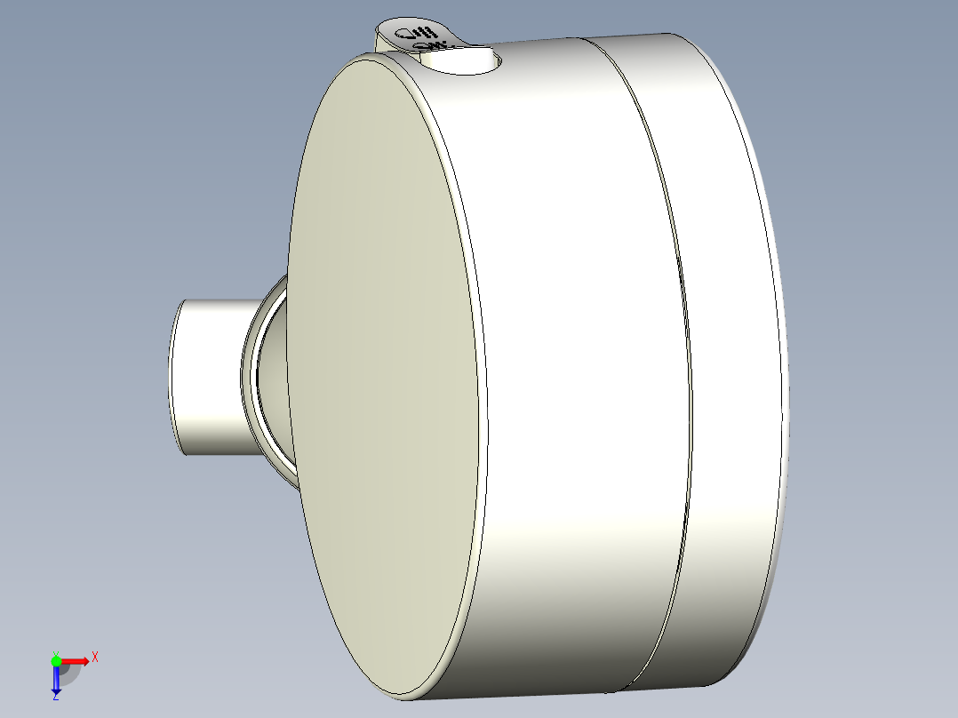 手持三挡增压可调流量360度旋转花洒（带过滤器）俯视图