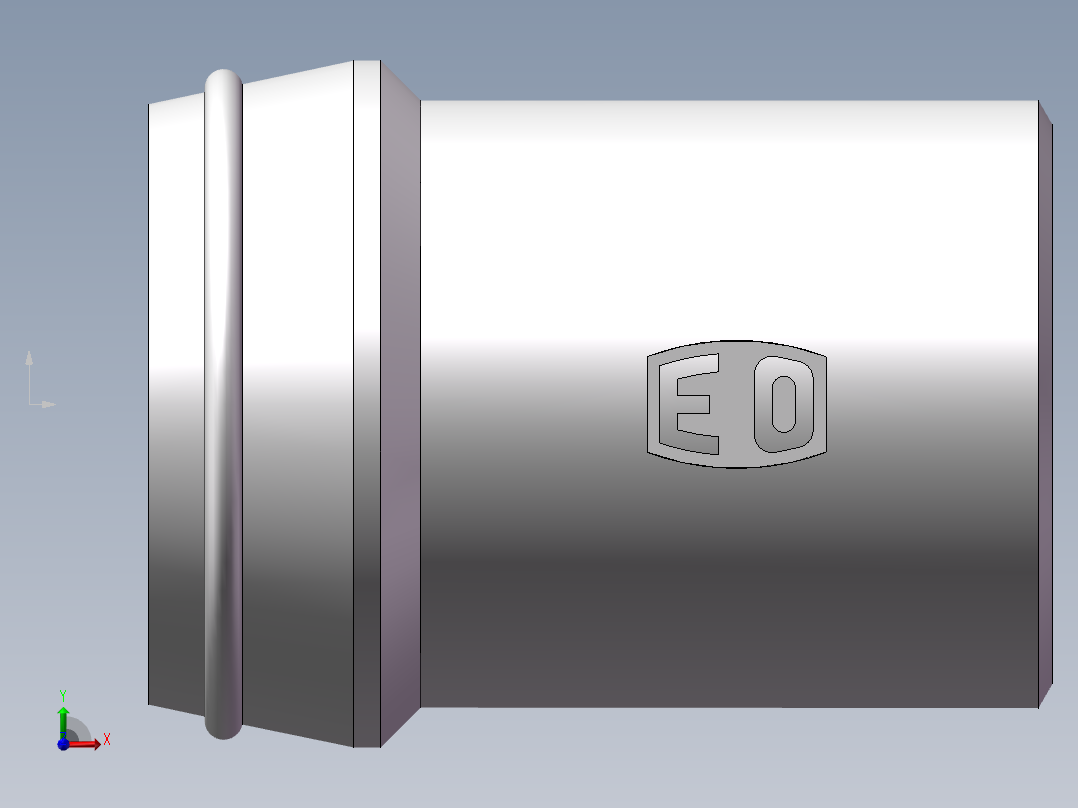 90度焊接接头、SKA38X3前视图