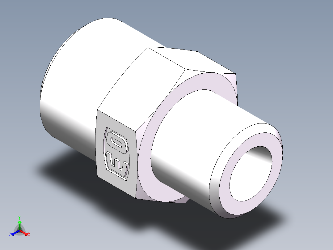 直通变径-GR、1D-14-18主视图