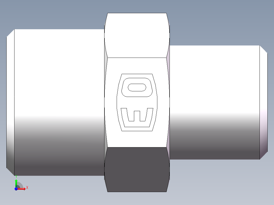 直通变径-GR、1D-14-18前视图