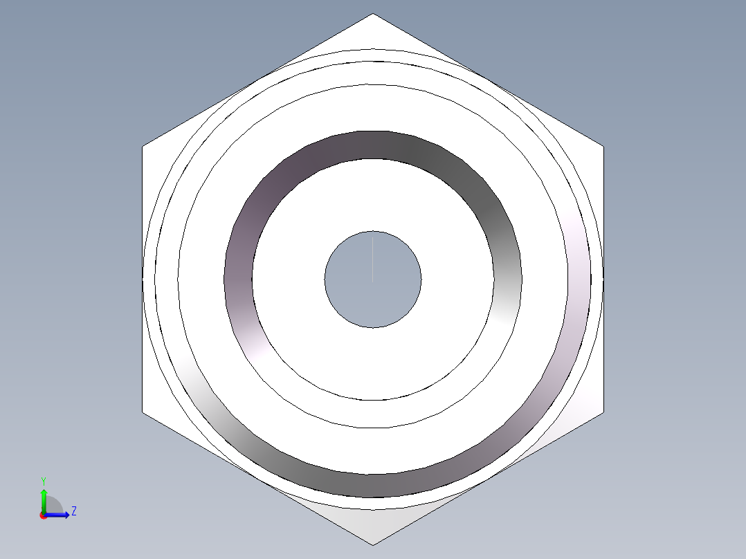 直通变径-GR、1D-14-18左视图