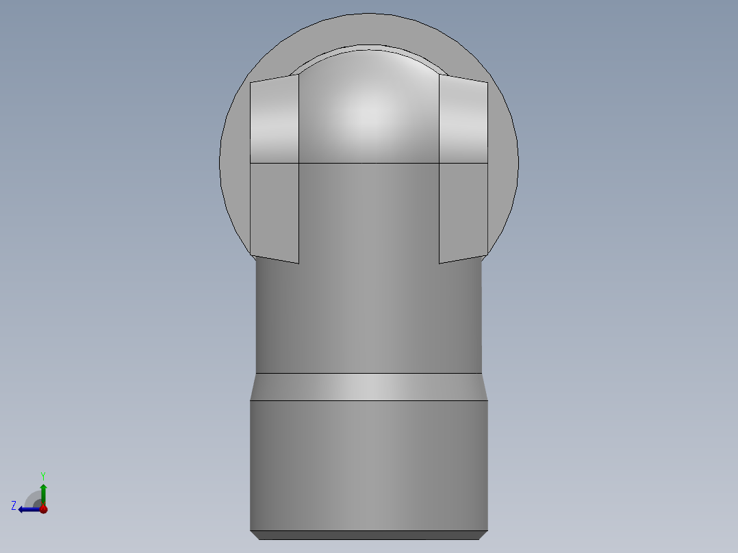 法兰接头、1DFL9-24-08右视图