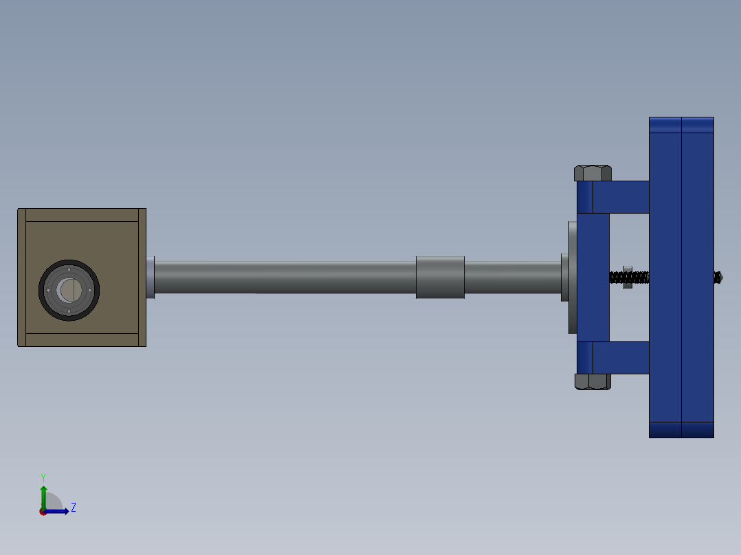 望远镜(14)左视图