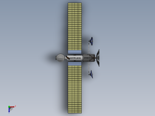 卫星、空间站(35)俯视缩略图