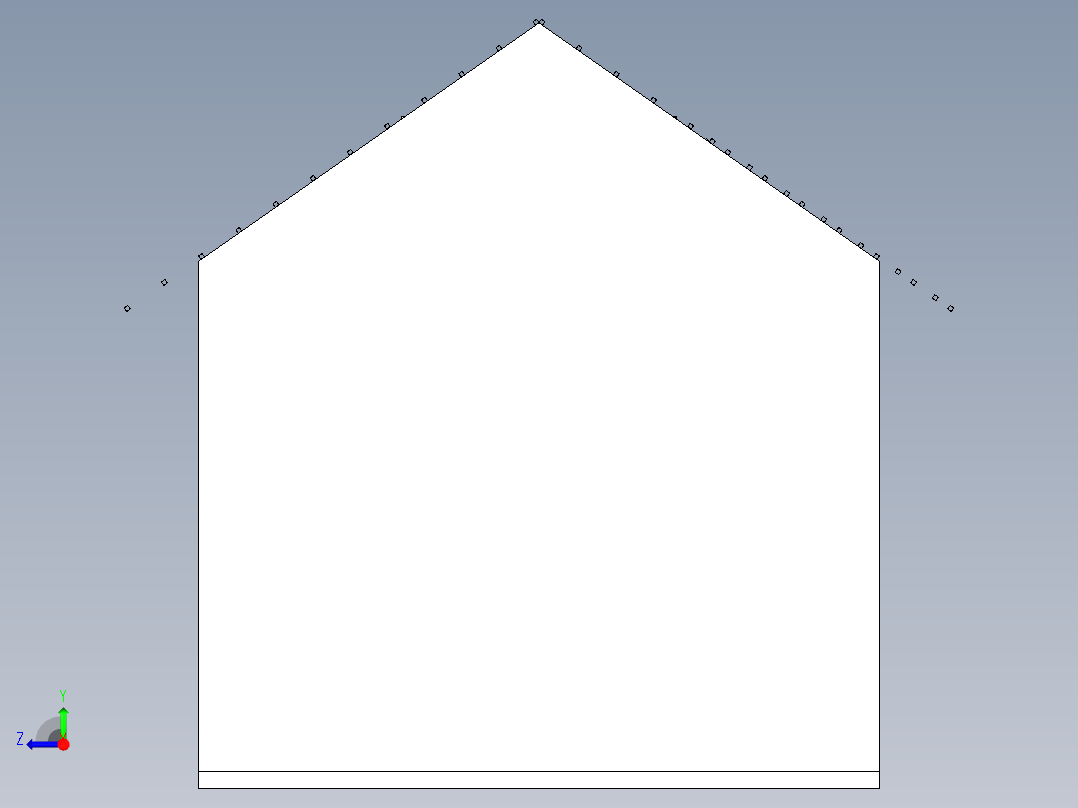 城市小房子设计右视图