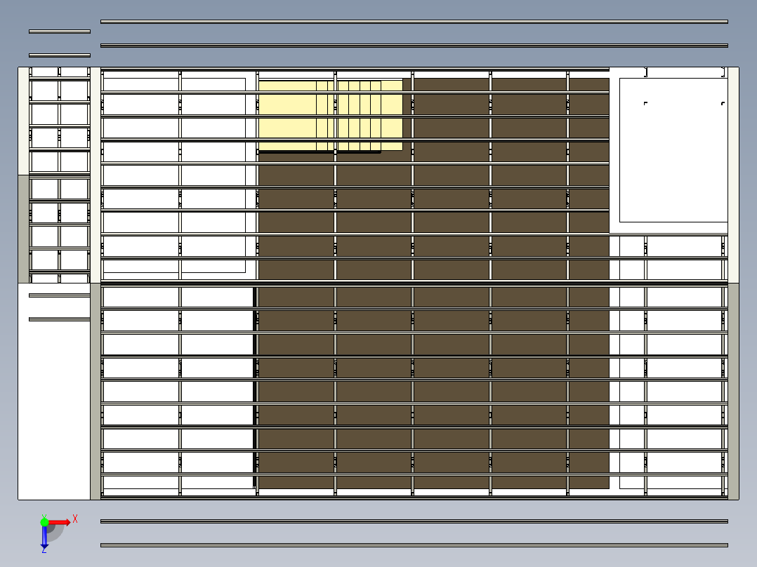 城市小房子设计俯视图