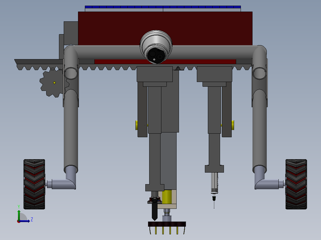 A3003987-农业车辆喷药机左视图
