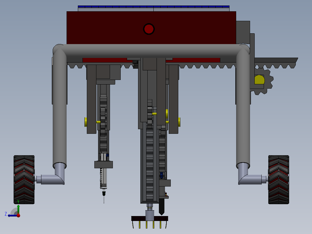 A3003987-农业车辆喷药机右视图
