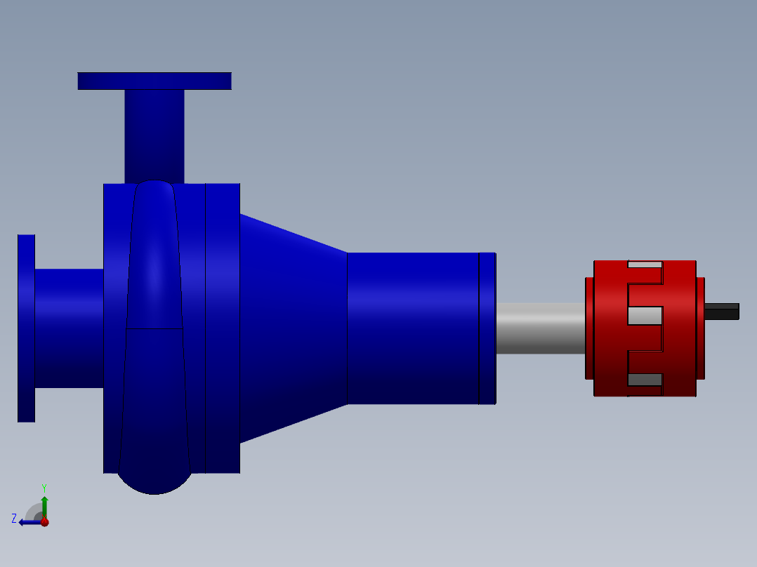 A0003273-离心泵3D右视图