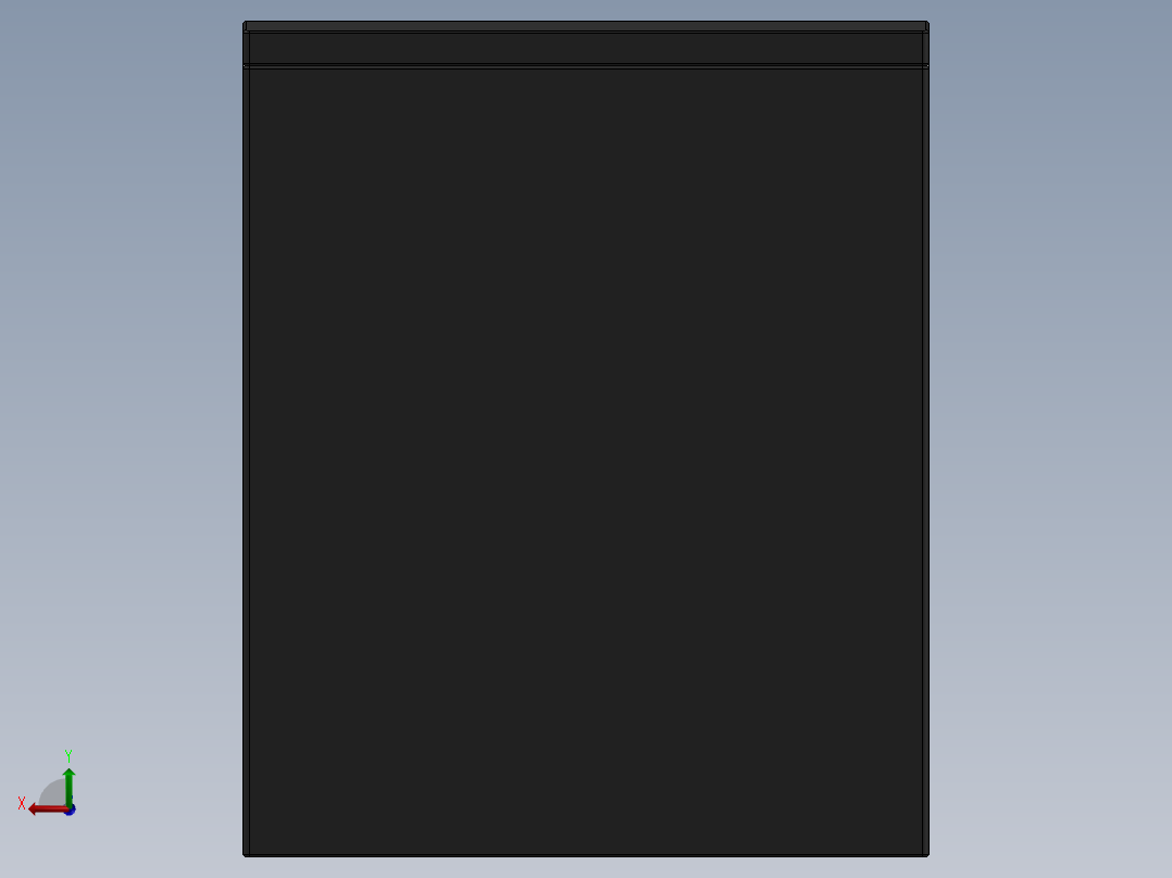 烤箱 30 英寸后视图