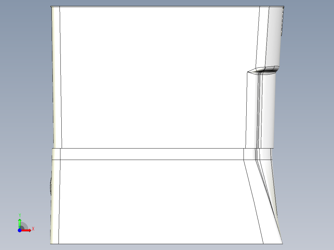 空间服务器冰到冰箱黄铜温度前视图