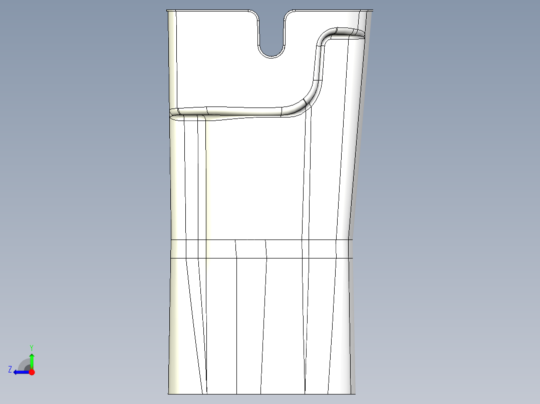 空间服务器冰到冰箱黄铜温度右视图