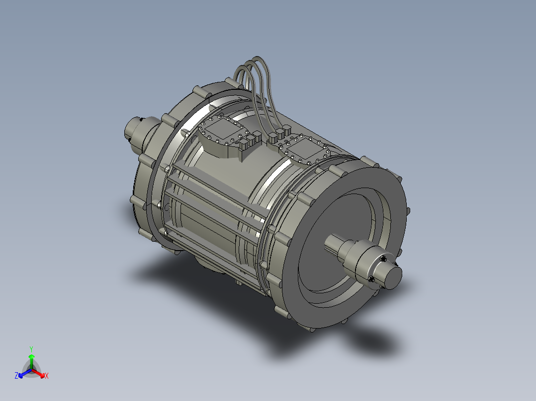 A0003857-E Machine - 双轴 200kW电机