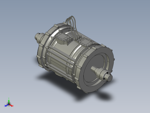 A0003857-E Machine - 双轴 200kW电机