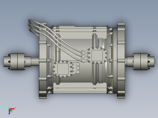 A0003857-E Machine - 双轴 200kW电机俯视缩略图
