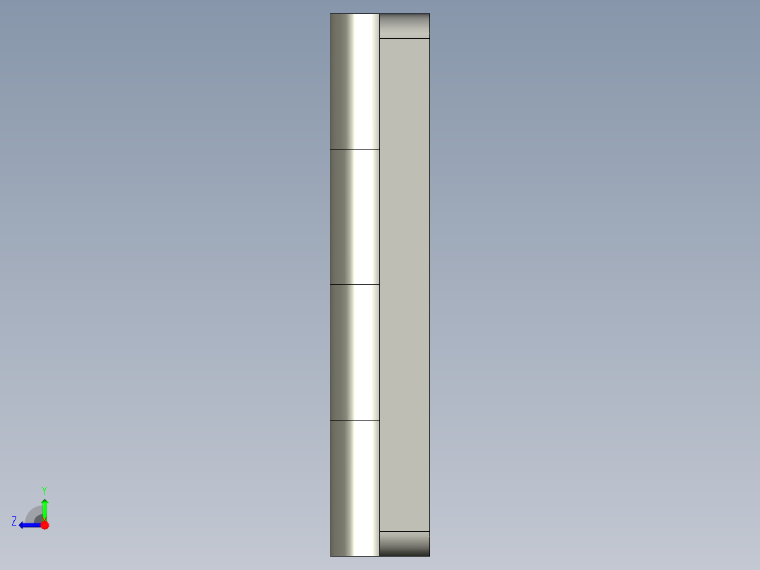 77-00-01-CL233-65荷叶装配钣金右视图